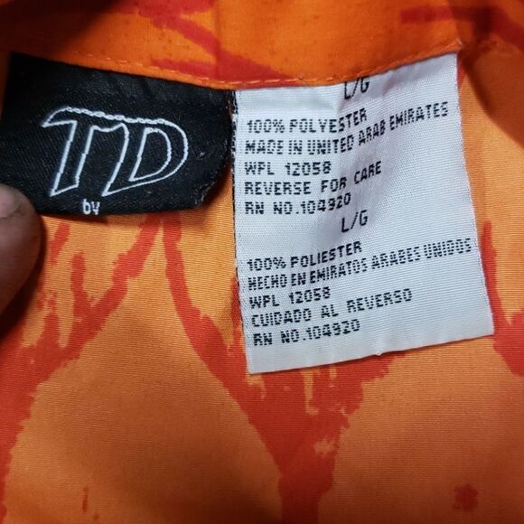 TD BY PRIORITY MALE TWIN DRAGON DRAGONFLY BUTTONDN - Picture 5 of 8